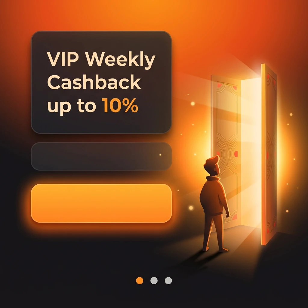 VIP Weekly Cashback up to 10%
